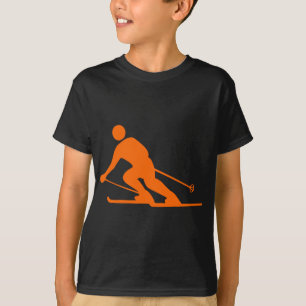 T-shirt Ski - Orange