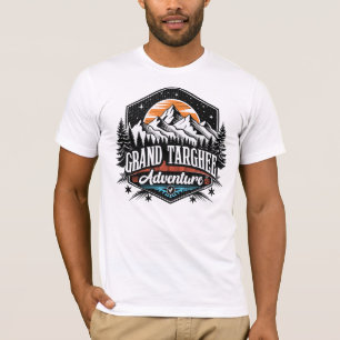 T-shirt Ski Retro Grand Targhee