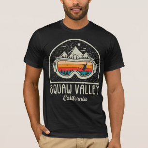 T-shirt Ski Retro Squaw Valley