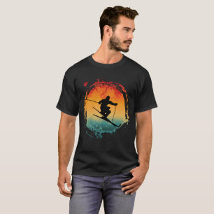 T-Shirt SKI RETRO VINTAGE