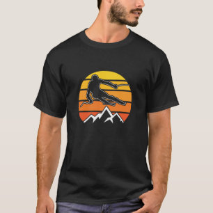 T-shirt Ski rétroactif