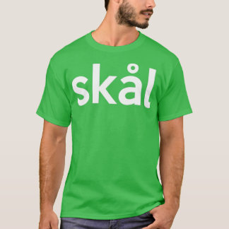 T-shirt Ski scandinave suédois norvégien danois