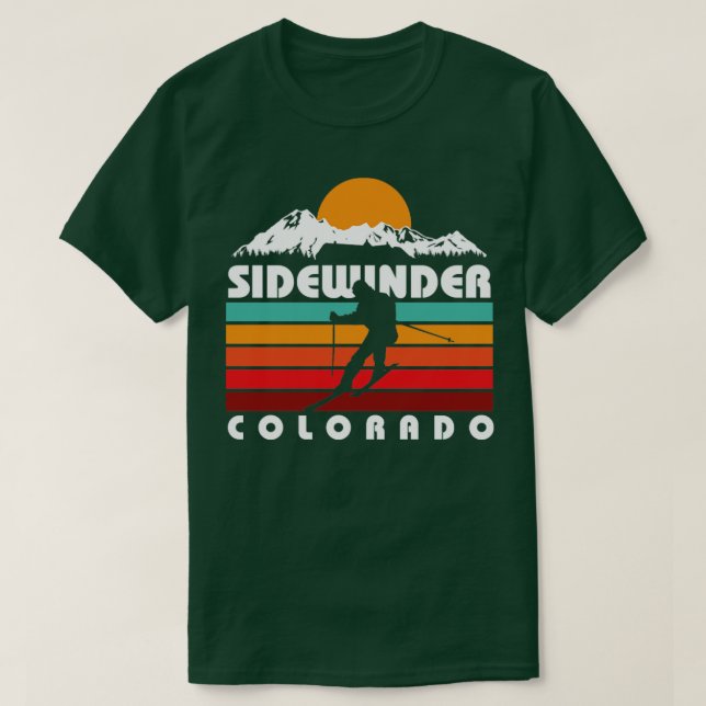 T-shirt Ski Sidewinder (Design devant)