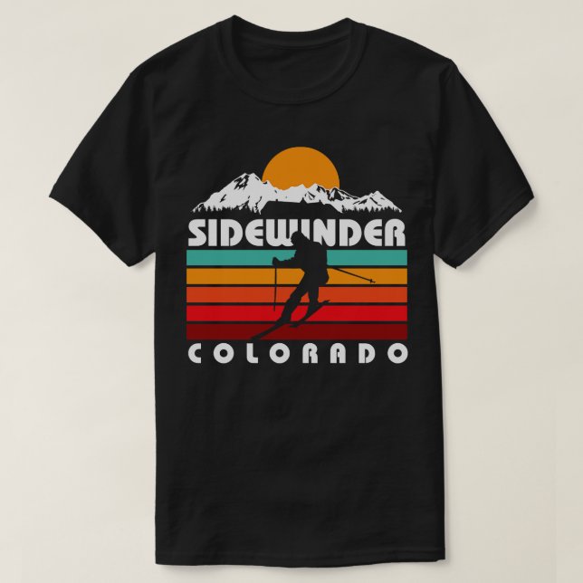 T-shirt Ski Sidewinder (Design devant)