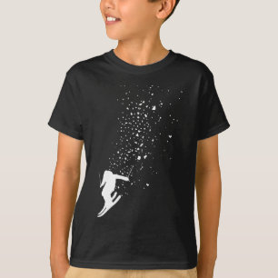 T-shirt Ski - Ski Freestyle Freeski Sports d'hiver Skieur