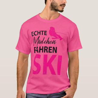 T-shirt Ski ski skieur vacances ski 8