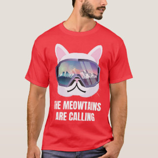 T-shirt Ski Snowboard Goggings Drôle Ski Snowboard