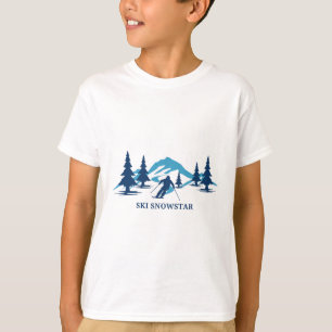 T-shirt Ski Snowstar Illinois Station de ski Skieur