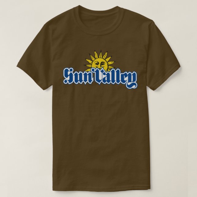 T-shirt Ski Sun Valley Idaho USA Sticker Appareils Home Dé (Design devant)
