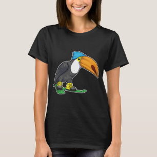 T-shirt Ski Toucan Skier Sports d'hiver