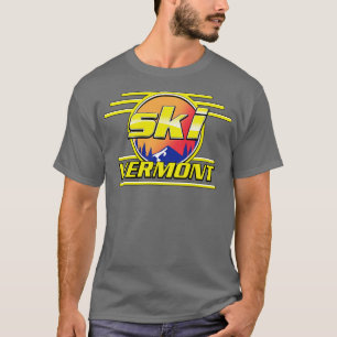 T-shirt Ski Vermont