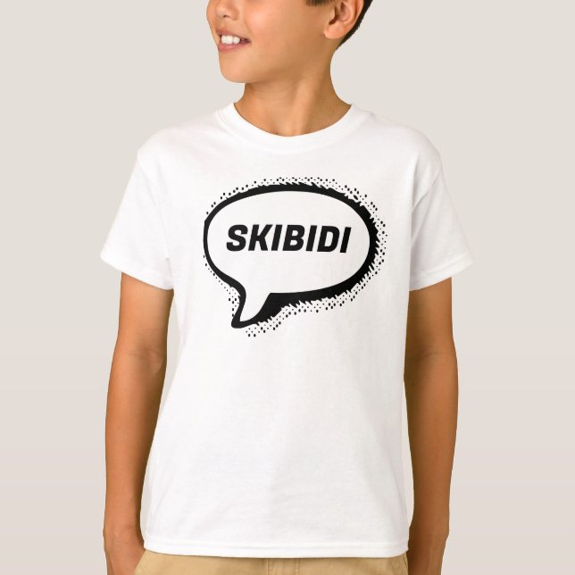 T-SHIRT SKIBIDI (Devant)