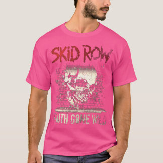 T-shirt Skid Row Jeune devenu Wild Art Cadeau