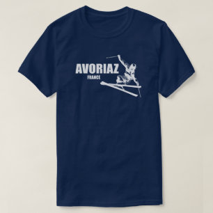T-shirt Skier Avoriaz France