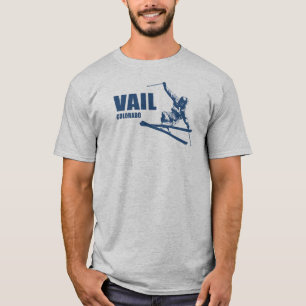 T-shirt Skier Vail Colorado