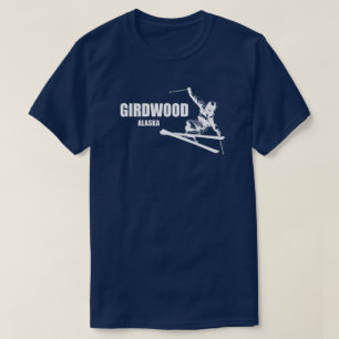 T-shirt Skieur de Girdwood en Alaska