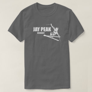 T-shirt Skieur de Jay Peak Vermont
