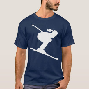 T-shirt Skieuse