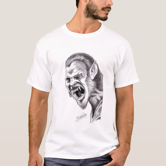 T-shirt skinwalker (Devant)