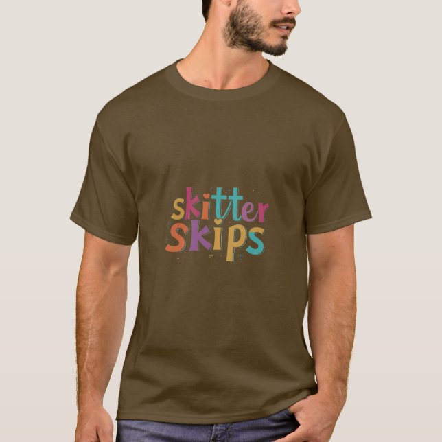 T-shirt skitter saute (Devant)