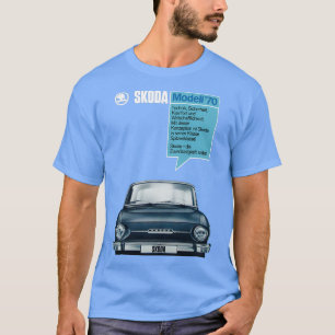 T-shirt SKODA 1000 Mo 1970 