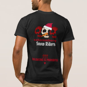 T-shirt skuletons de catacomberie pour SNOW RIDERS Ver2