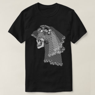 T-shirt Skull Bride