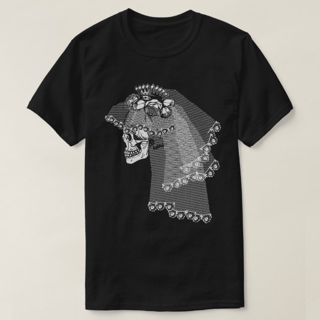 T-shirt Skull Bride (Design devant)
