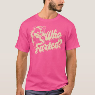 T-shirt Skunk Qui A Farnagé Funny Skunk Fart
