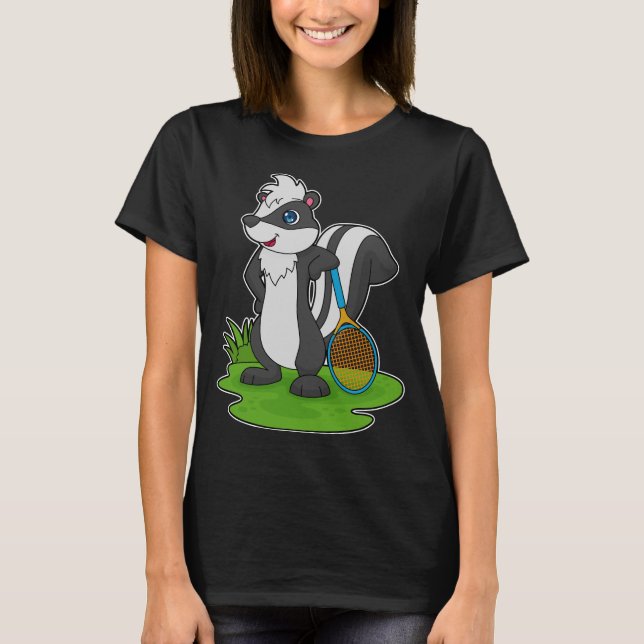 T-shirt Skunk Tennis (Devant)
