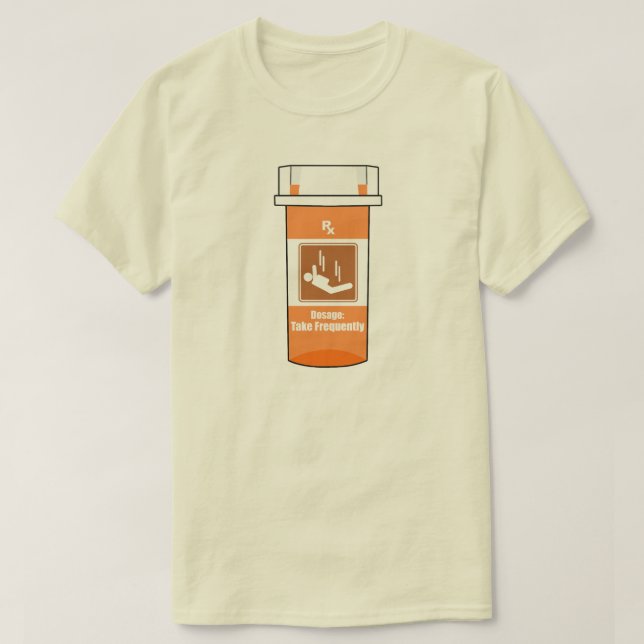 T-shirt Sky Diving Is My Drug (Design devant)