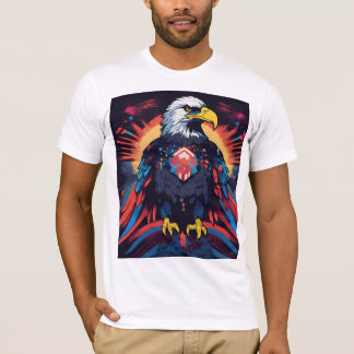T-shirt Sky Guardian : bombarder l'aigle"