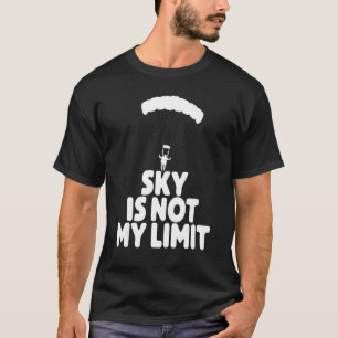 T-shirt Sky N'Est Pas Mon Aile Parapente Vacances Vol T
