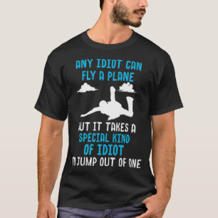 T-shirt Skydiver Cadeaux Skydiver Pour Hommes Papa Jump Pl