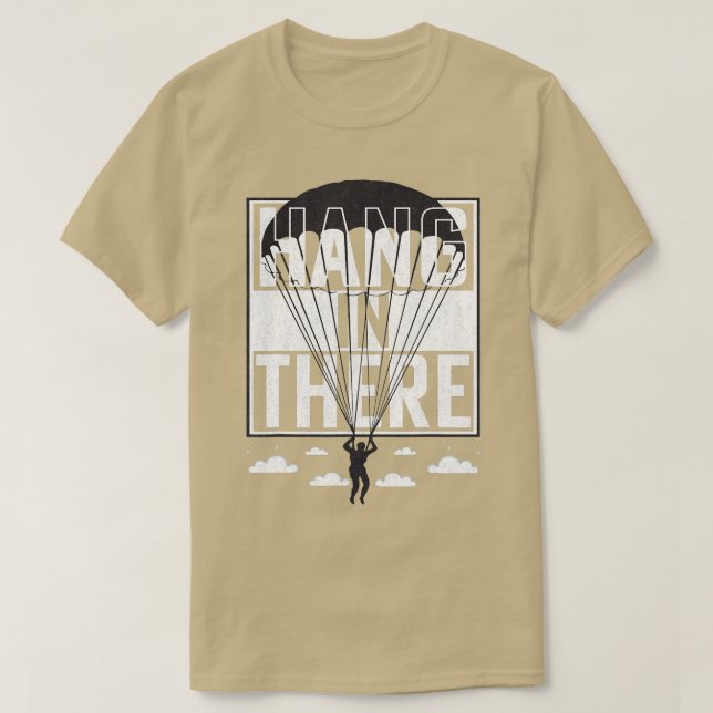 T-shirt Skydiver Parachute Parachute Parachute Parachute P (Design devant)