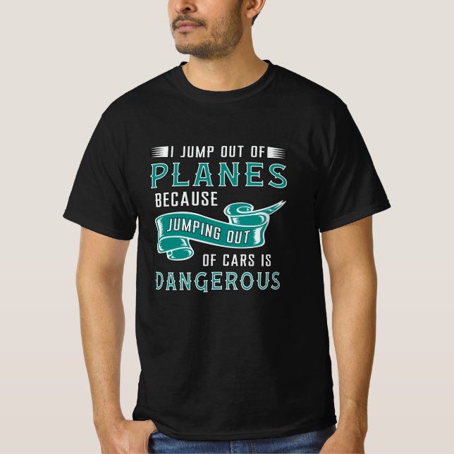 T-shirt Skydiver Saut Hors Des Avions Skydive (Devant)