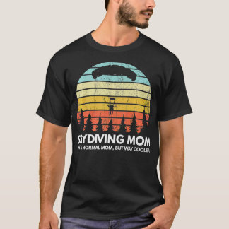 T-shirt Skydiving Maman Skydiving Mère Matching Couple Sky