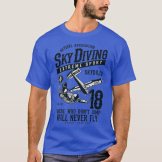 T-shirt Skydiving Parachute Skydive