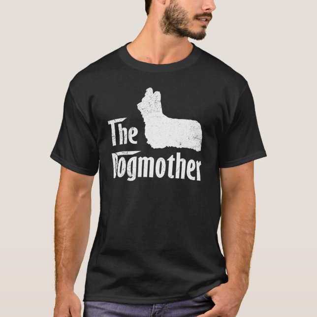 T-shirt Skye Terrier Chien Maman Fête des Mères (Devant)