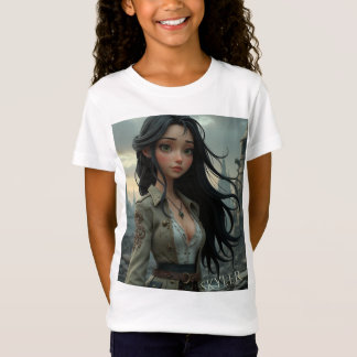 T-Shirt Skyler : L'Aventurier dans une ville oubliée