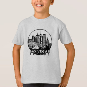 T-shirt Skyline de Las Vegas Nevada