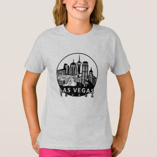 T-shirt Skyline de Las Vegas Nevada
