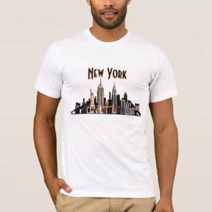 T-shirt Skyline de New York