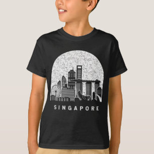 T-shirt Skyline de Singapour