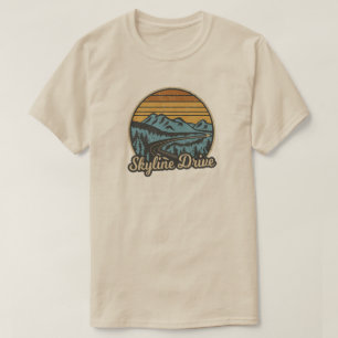 T-shirt Skyline Drive Virginia Retro