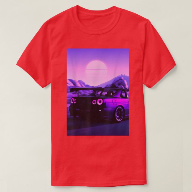 T-shirt Skyline R34 JDM 1041 (Design devant)
