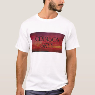 T-shirt Skyy cramoisi