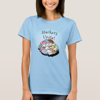 T-shirt Slackers unissent des chiots Westie