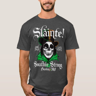 T-shirt Slainte Boston Irish Southie St Patricks