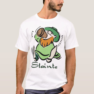 T-shirt Slainte leprechaun